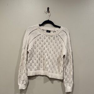 Chic Cream Knit Sweater